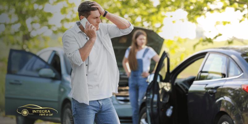 Ce faci daca ai un accident cu o masina inchiriata? Ghid simplu